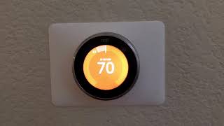 Demo of Using Nest Learning Thermostat Without Wifi