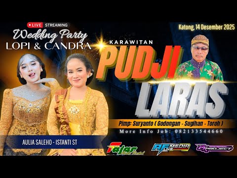 🔴LIVE KARAWITAN PUDJI LARAS - WEDDING LOVI & CANDRA - FAJAR AUDIO - AF MEDIA - KATONG 14-12-2025