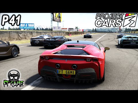 Project CARS 3 Championship with Ferrari SF90 Stradale /P40 | Thrustmaster, 4K 60fps