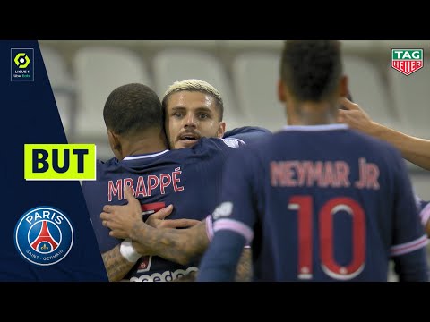 But Mauro ICARDI (9' - PARIS SAINT-GERMAIN) STADE DE REIMS - PARIS SAINT-GERMAIN (0-2) 20/21
