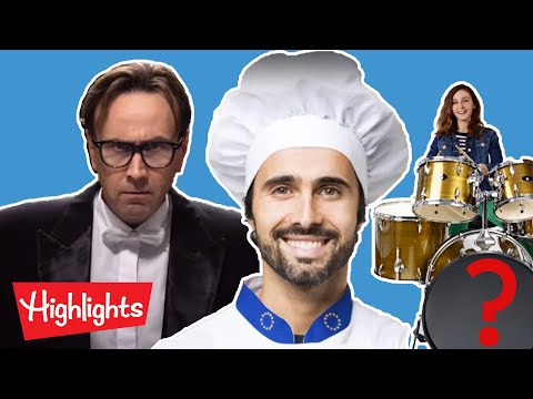 Who am I? Jobs for when I grow up!  | Highlights Kids | Kids Videos