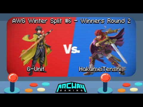 AWG Winter Split #6 Winners Round 2 - G-Unit (Byleth) vs HakumeiTenshi (Roy) Smash Ultimate - SSBU