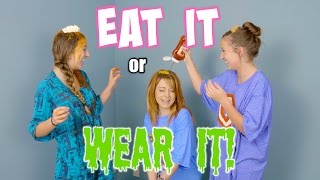 Eat It or WEAR IT Challenge  {ft. Lindsey Stirling}