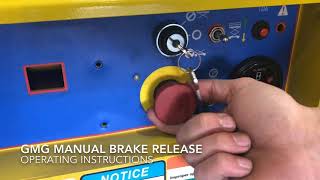 GMG Manual Brake Release