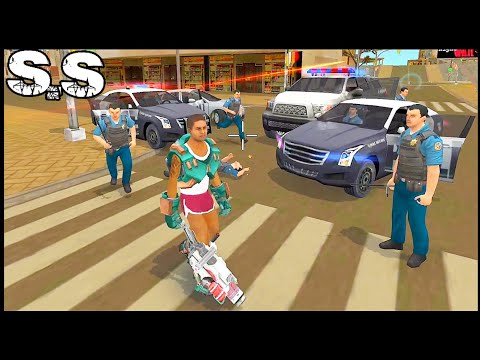 Vegas Crime Simulator (New Update) #1, Shooting Criminals & Escaping police (Superhero Simulator)