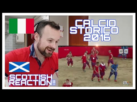 Calcio Storico 2016 • Azzurri - Rossi • Highlights..SCOTTISH REACTION 🏴󠁧󠁢󠁳󠁣󠁴󠁿🇮🇹