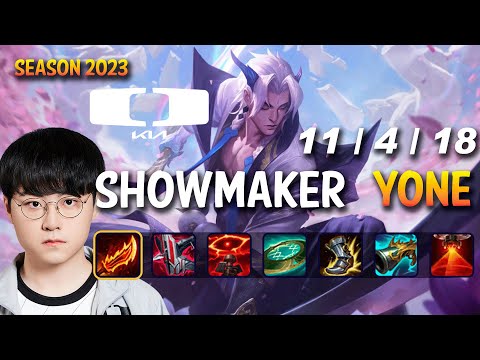 DK Showmaker YONE vs K'SANTE Mid - Patch 13.17 KR Ranked