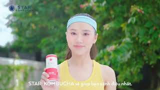 Thùng 12 lon trà lên men Star Kombucha mix vị - Trà lên men vi sinh hỗ trợ tiêu hóa, bảo vệ sức khỏe