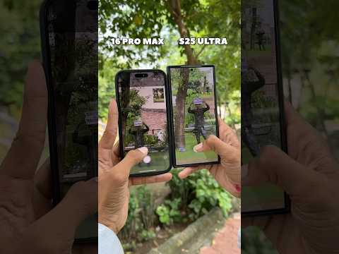 Comparación de Cámaras: iPhone 16 Pro Max vs. Galaxy S25 Ultra