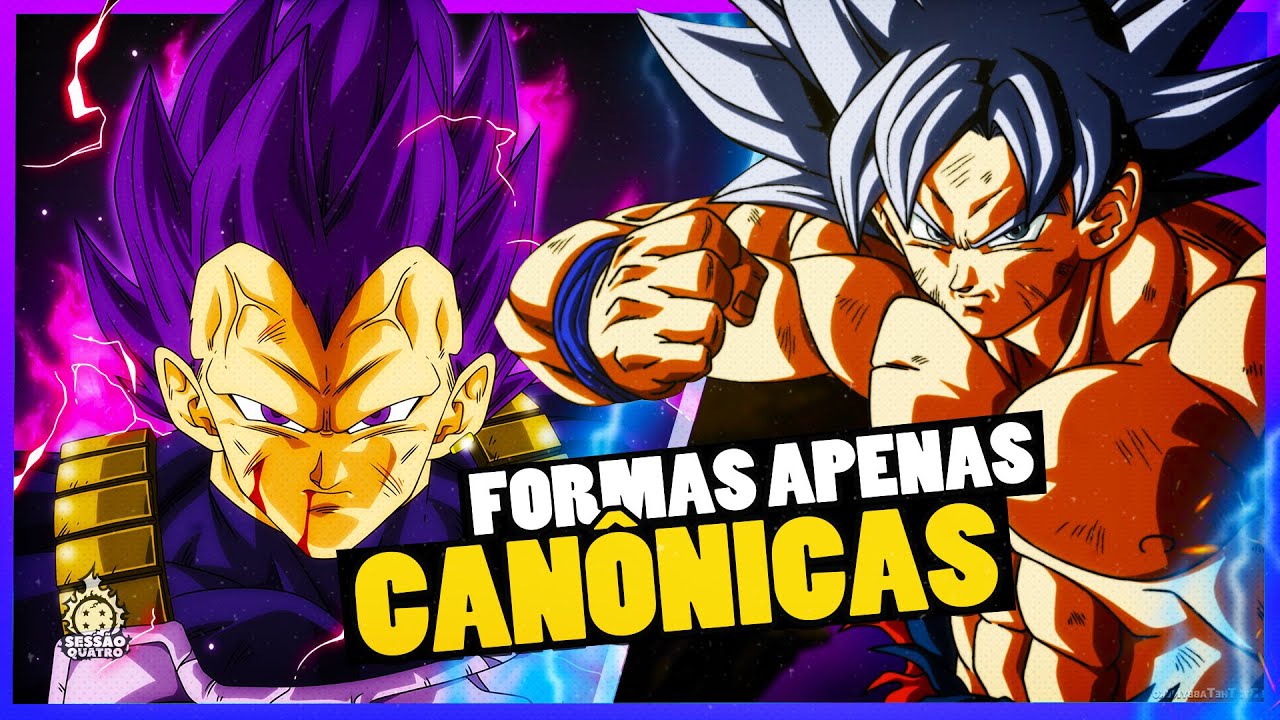 TODAS AS TRANSFORMAÇÕES SAIYAJINS CANÔNICAS DE DRAGON BALL