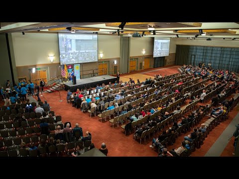NASA astronaut chats live with 500 students at UNM