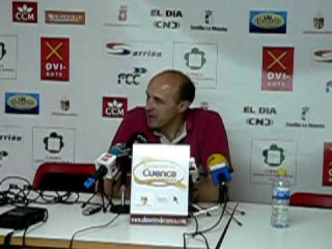 Rueda de prensa de Goran Dzocik 1 de may. de 10 Cuenca 2016-B.M. Cangas