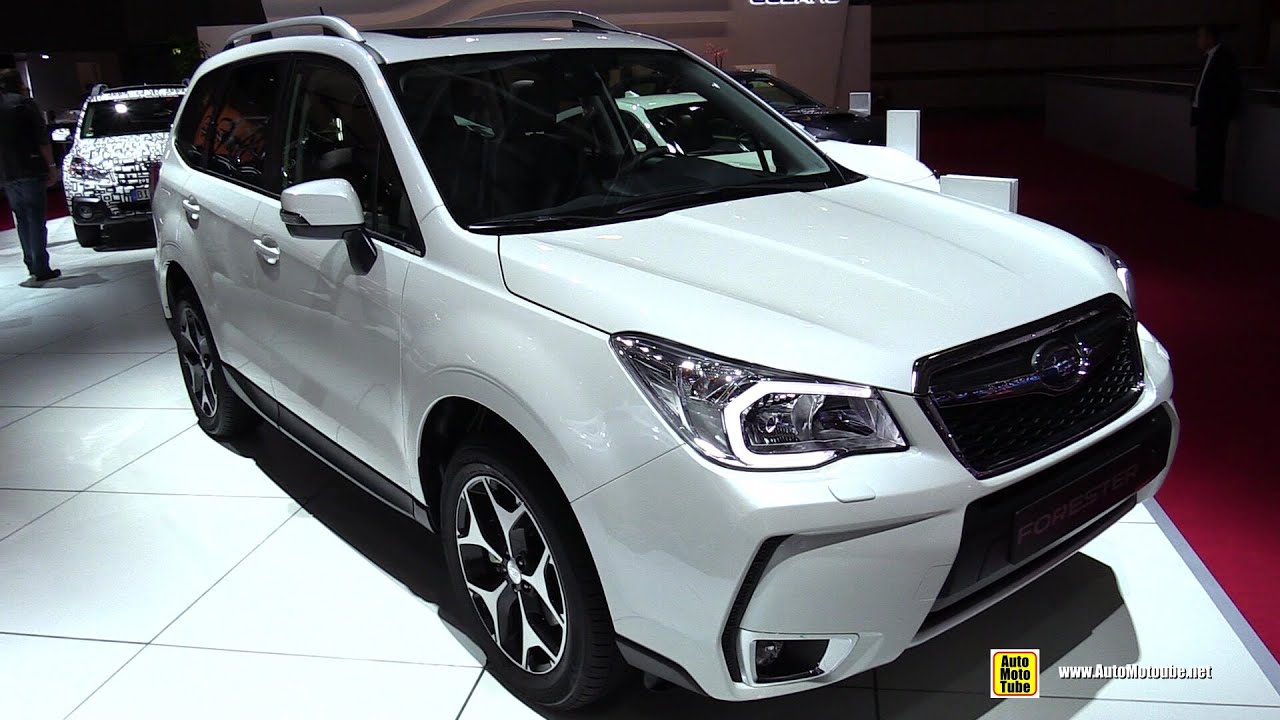 2015 Subaru Forester 2.0 XT - Exterior and Interior Walkaround - 2014 Paris Auto Show