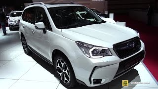 2015 Subaru Forester 2.0 XT - Exterior and Interior Walkaround - 2014 Paris Auto Show