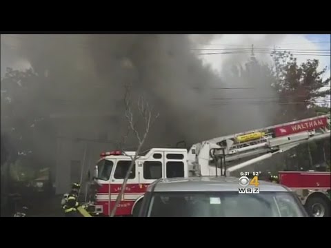 Fire Destroys Multi-Family Home In Waltham