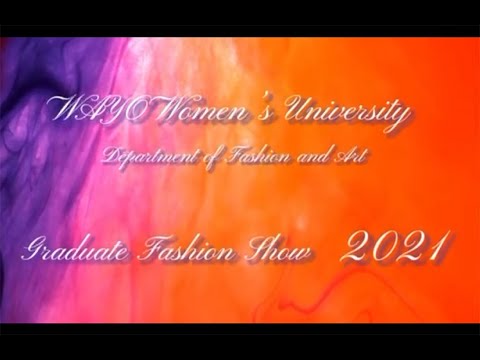 2021年度 卒業制作ショー（和洋女子大学 服飾造形学科）