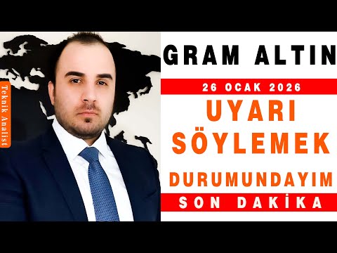 ALTIN ANALİZİ SÖYLEMEK DURUMUNDAYIM | ŞENOL KAAN | 26.01.2026