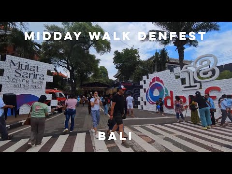 Is Denfest Worth Visiting During the Day? | Denpasar Festival 2025 (4K)