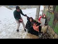 Four Children In The Freezing Cold A Mother Alone Against Everything ️
