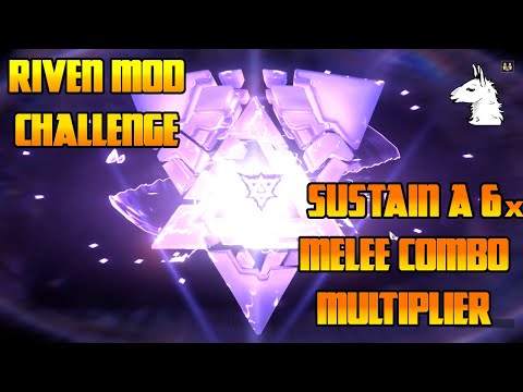 Let's Play Warframe - Riven Mod Challenge: Sustain a 6x Melee Combo Multiplier for 30s