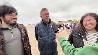 Pese al frío las familias sanjuaninas disfrutaron de las actividades del Aeroclub