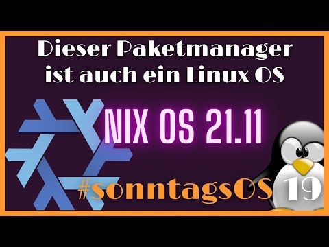 Dieses OS ist eigentlich ein Paketmanager - NixOS 21.11 - #sonntagsOS - 19