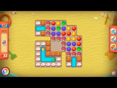 Gardenscapes level 10774 No Boosters Gameplay