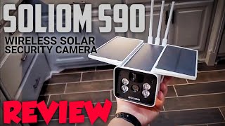 Soliom S90 Wireless Solar Security Camera REVIEW