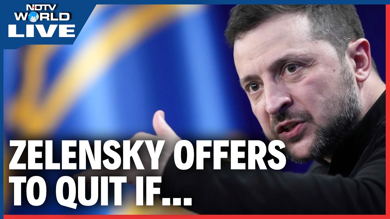 Zelensky LIVE | Zelensky: 'Can Give Up Presidency In Exchange For Ukraine Joining NATO'