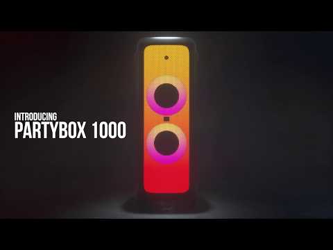 Nešiojama kolonėlė JBL PartyBox 1000
