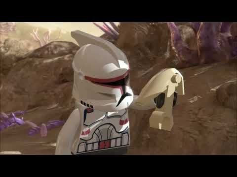 LEGO Star Wars 3: The Clone Wars (PS3) Asajj Ventress Chapter 2 Ambush! Walkthrough
