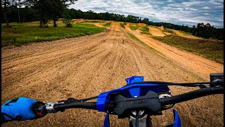 Trying jumps at NCMP on my YZ250!