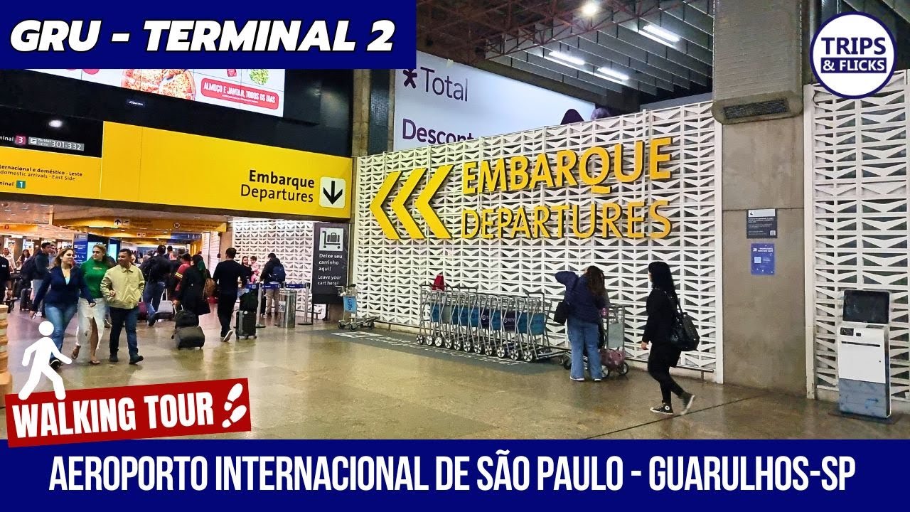 ✈️ Conheça o Terminal 2 do GRU: Descubra Dicas e Segredos! 😍🤗