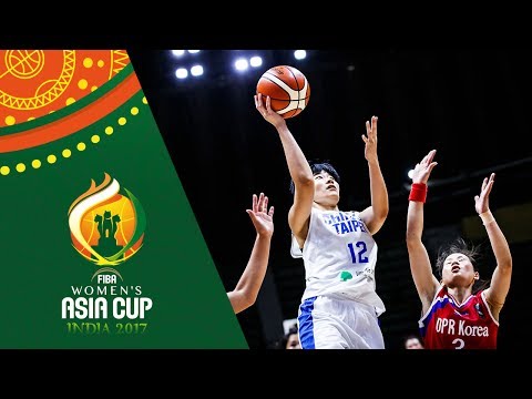 Chinese Taipei v DPR of Korea - Highlights - FIBA Women's Asia Cup 2017
