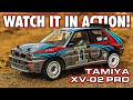 WATCH IT IN ACTION Tamiya XV 02 Pro Rally Car