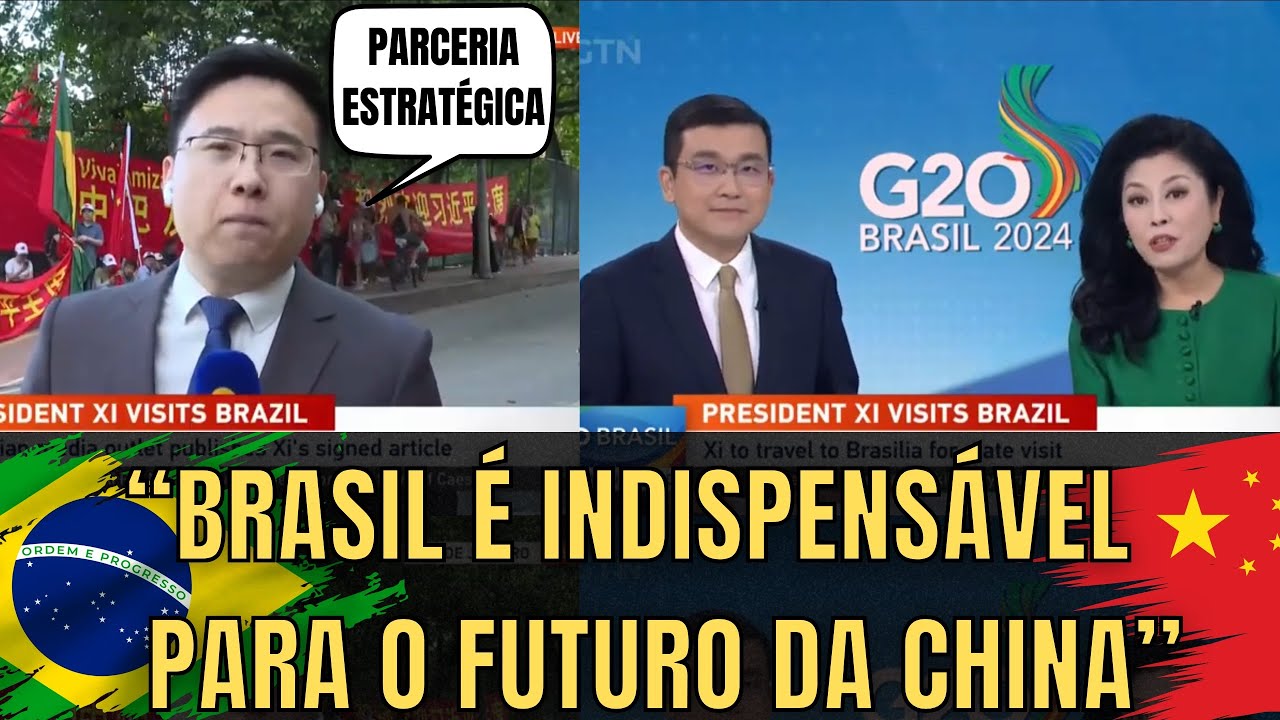 Tv Chinesa Fala Da Importância Do Brasil #G20