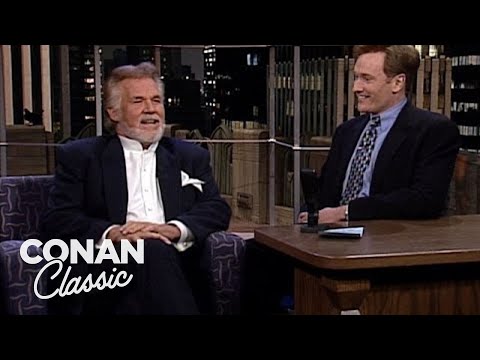Kenny Rogers On "Late Night With Conan O'Brien"