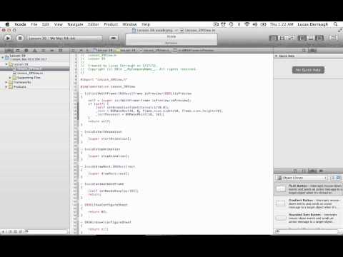 Cocoa Programming L39 - Screen Saver