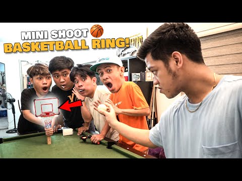 MINI BASKETBALL RING! 3 Point shoot out sa BG House, You win 1,000 GCASH!