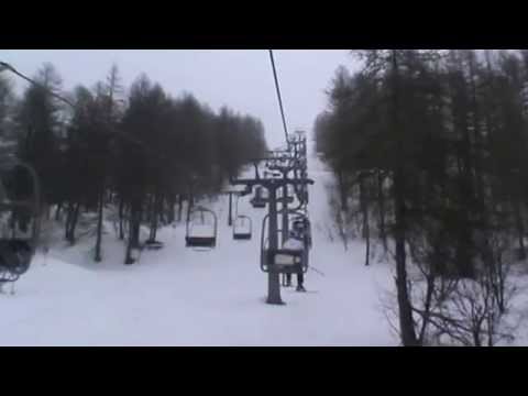 Risalita integrale seggiovia biposto Graffer "Sellette" a Bardonecchia TO