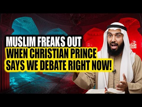 Christian Prince’s Instant Debate Challenge Sends Muslim Into Panic Mode!