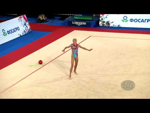 JALILOVA Arzu (AZE) - 2019 Rhythmic Junior Worlds, Moscow (RUS) - Qualifications Ball