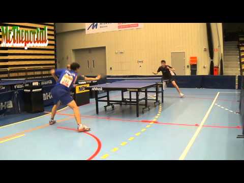 Table Tennis Safir Open 2016 - Luca Bressan Vs Luke Savill -
