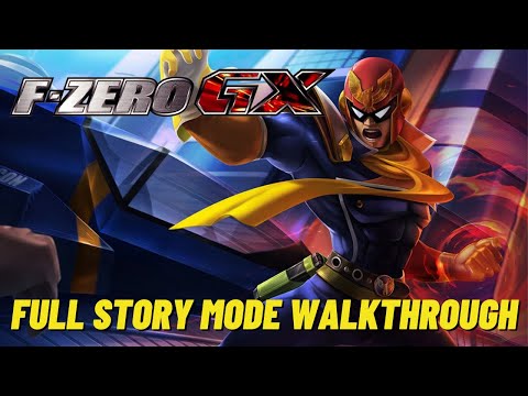 F-Zero GX (Dolphin Emulator/Gamecube) - Story Mode Full Gameplay Walkthrough [No Commentary]
