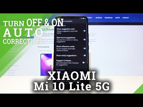 How to Enable Auto Correction Feature in Xiaomi Mi 10 Lite 5G – Manage Text Correction Settings