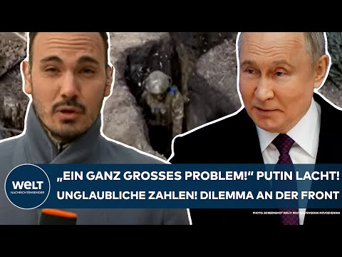 UKRAINE-KRIEG: "Ein ganz großes Problem!" Putin lacht! Unglaubliche Zahlen! Das Dilemma an der Front