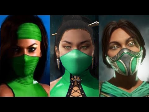 MORTAL KOMBAT NEW MASK MK11 JADE and Evolution Skins Costumes MK3 - MK11 - MORTAL KOMBAT 11