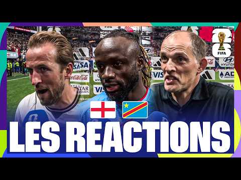 FIERTÉ, JOIE et SOULAGEMENT... Les RÉACTIONS après ANGLETERRE - RD CONGO