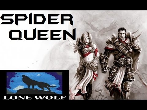 Divinity Original Sin - BOSS FIGHT : Spider Queen / Hard / Level 14 / Lone Wolf