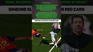 Download lagu Enzo Crossed The Line Diego Simeone Reacts To Reckless Red Card In World Cup Final mp3